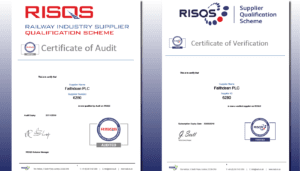 Faithdean Rail Division | RISQS Certification